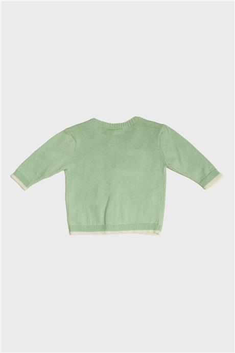 Layette Erkek Bebek Yeşil Hırka
