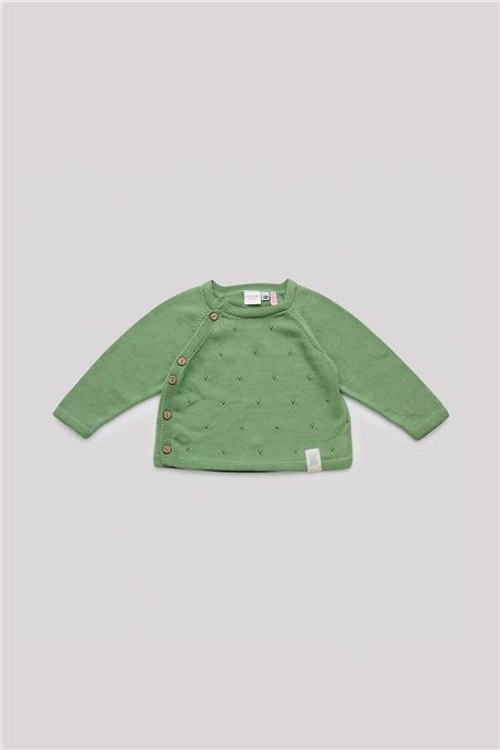 Layette Erkek Bebek Yeşil Kazak