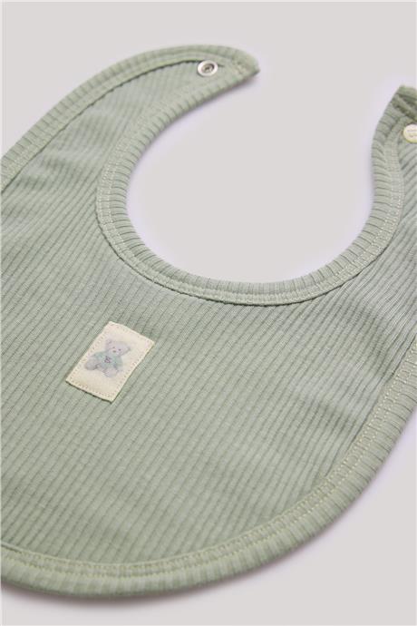 Layette Erkek Bebek Yeşil Önlük