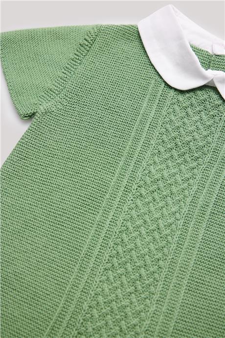 Layette Erkek Bebek Yeşil Tulum
