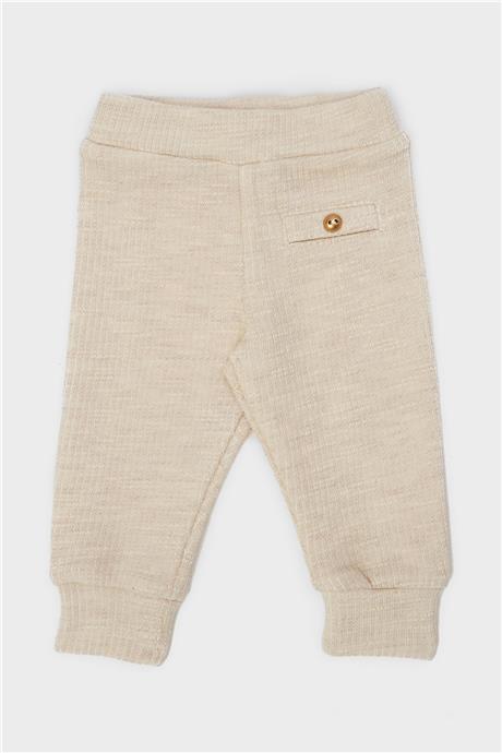Layette Kız Bebek Bej Tayt