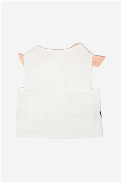 Layette Kız Bebek Beyaz Bluz