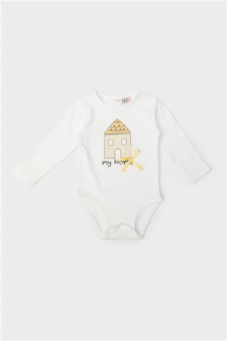 Layette Kız Bebek Beyaz Body