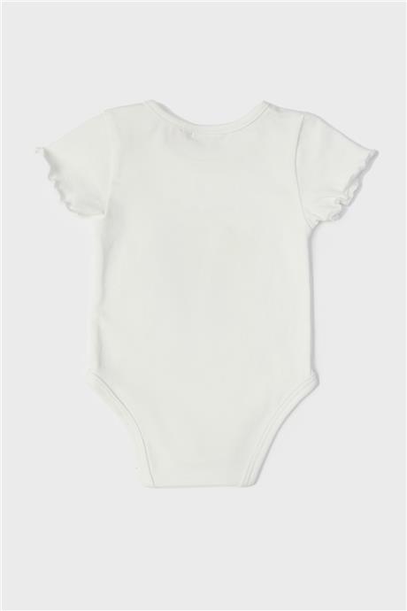 Layette Kız Bebek Beyaz Body