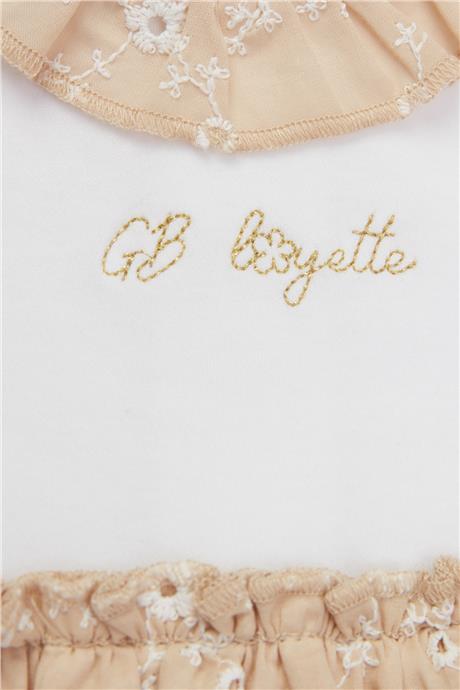 Layette Kız Bebek Beyaz Tulum