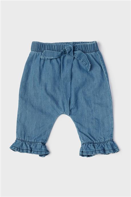 Layette Kız Bebek Denim Pantolon