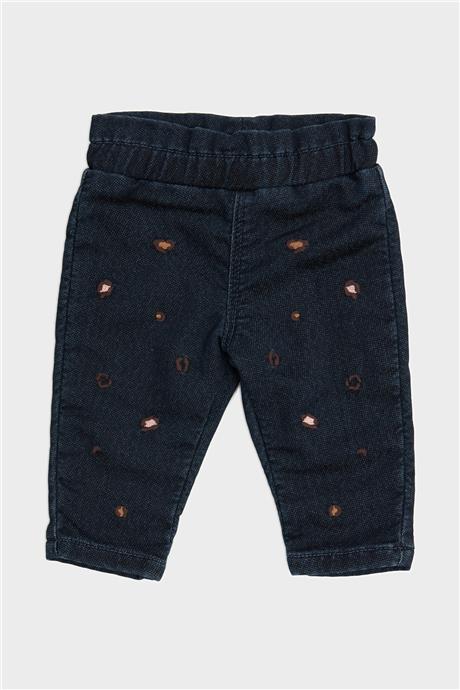 Layette Kız Bebek Denim Pantolon