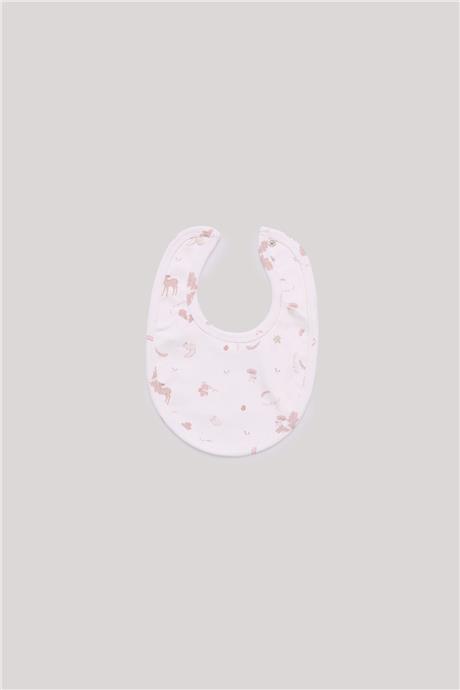 Layette Kız Bebek Desenli Önlük