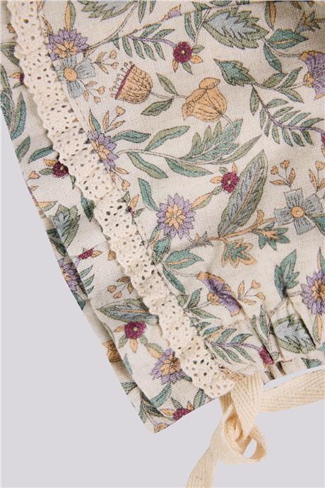 Layette Kız Bebek Desenli ŞapkaLayette Kız Bebek Desenli Şapka