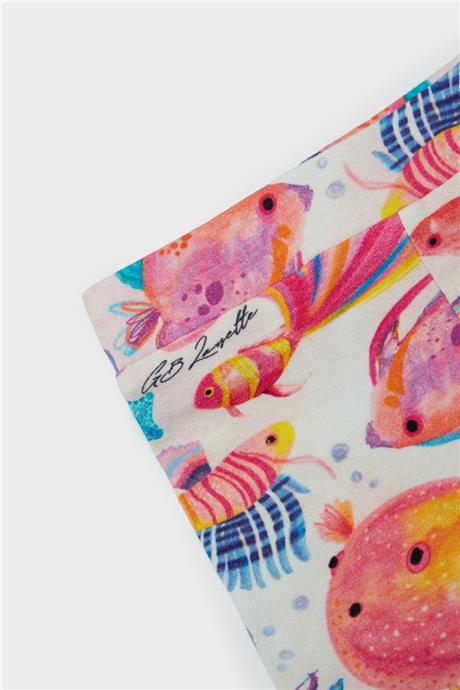 Layette Kız Bebek Desenli Tayt