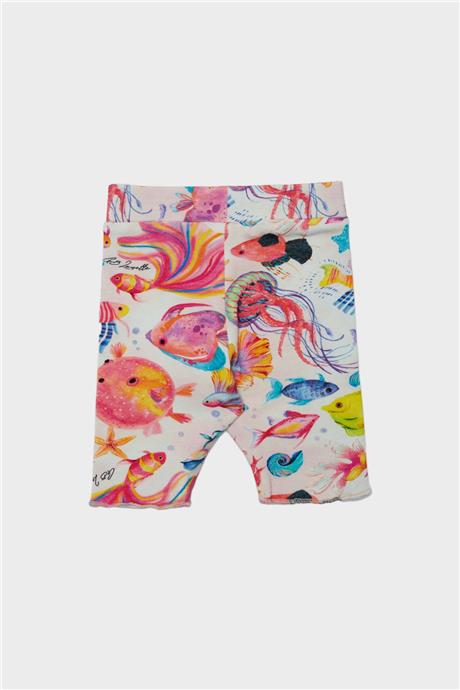 Layette Kız Bebek Desenli Tayt