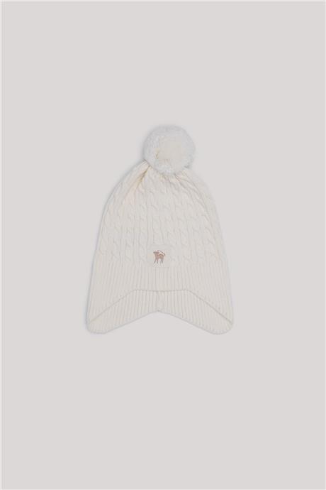 Layette Kız Bebek Ekru Bere