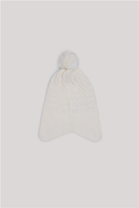 Layette Kız Bebek Ekru Bere
