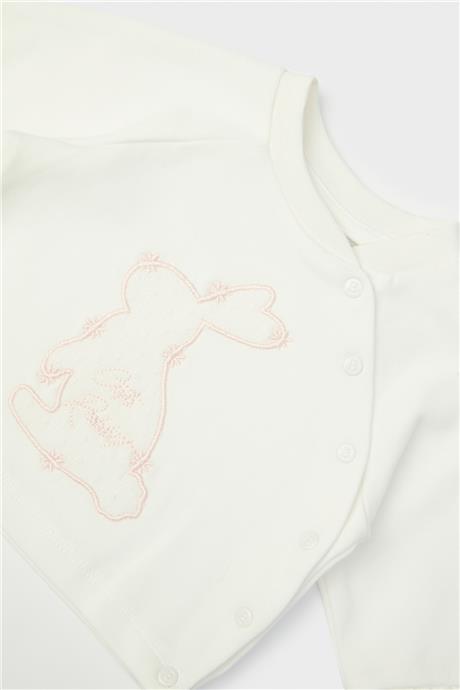 Layette Kız Bebek Ekru Bluz