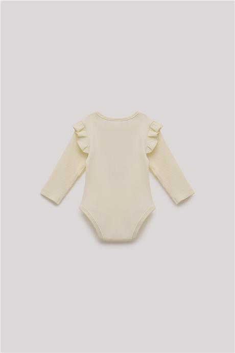 Layette Kız Bebek Ekru Body