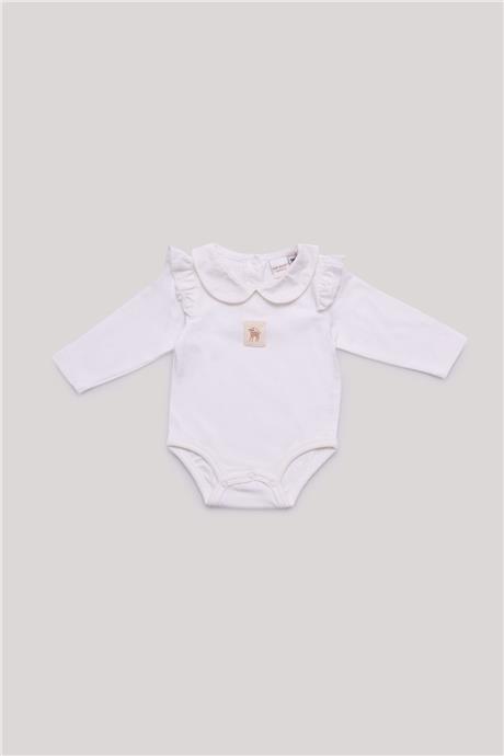 Layette Kız Bebek Ekru Body