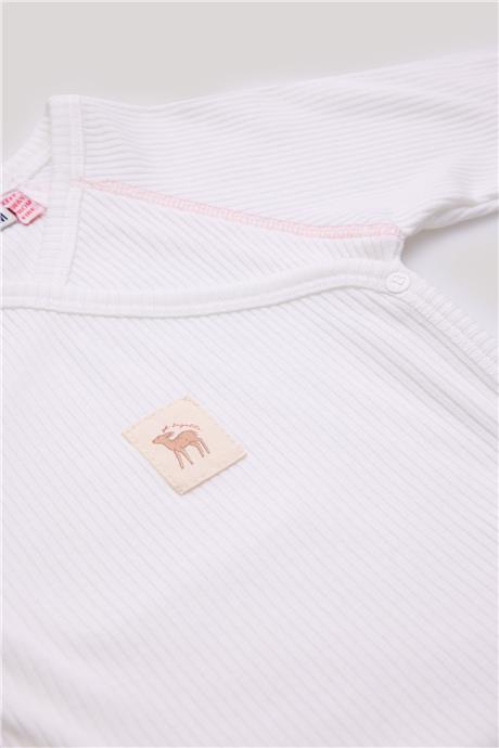 Layette Kız Bebek Ekru Body