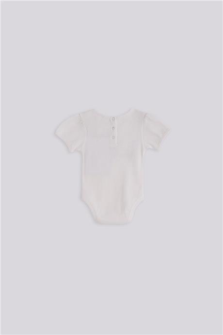 Layette Kız Bebek Ekru BodyLayette Kız Bebek Ekru Body
