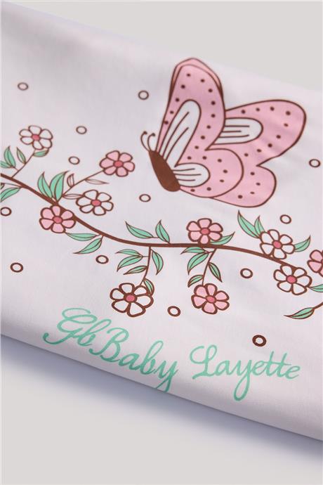 Layette Kız Bebek Ekru Hastane Çıkışı