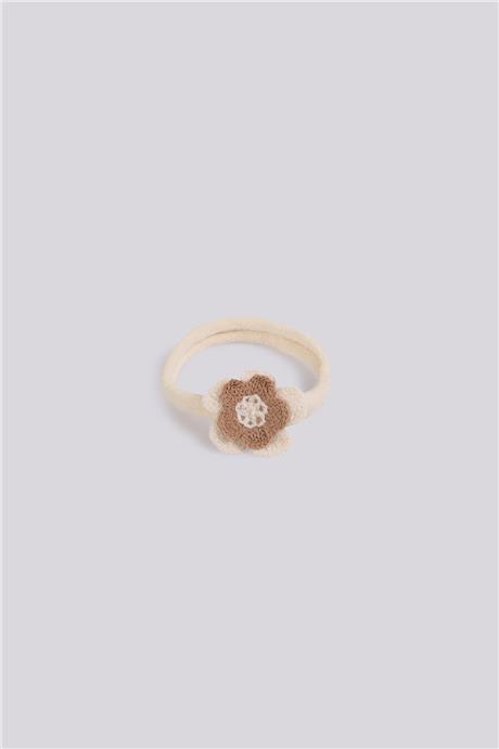 Layette Kız Bebek Ekru Saç BandıLayette Kız Bebek Ekru Saç Bandı
