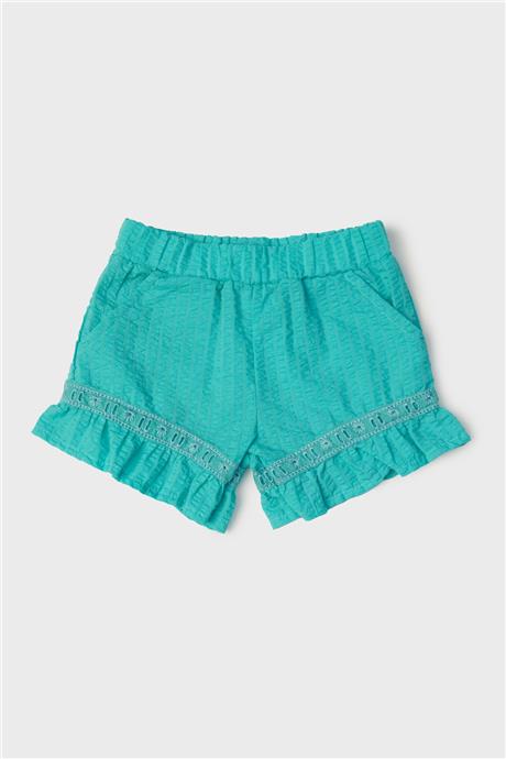 Layette Kız Bebek Mavi Şort