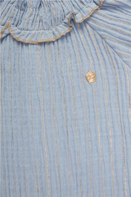 Layette Kız Bebek Mavi Tulum