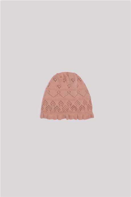 Layette Kız Bebek Pembe Bere