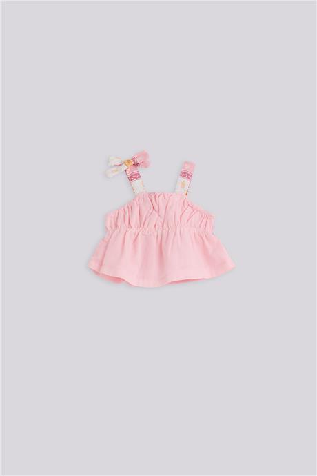Layette Kız Bebek Pembe BluzLayette Kız Bebek Pembe Bluz