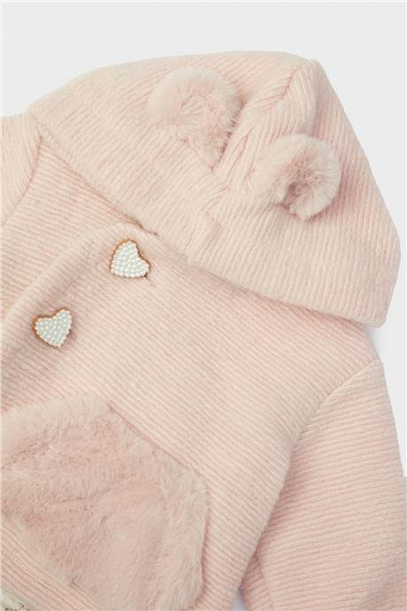 Layette Kız Bebek Pembe Ceket