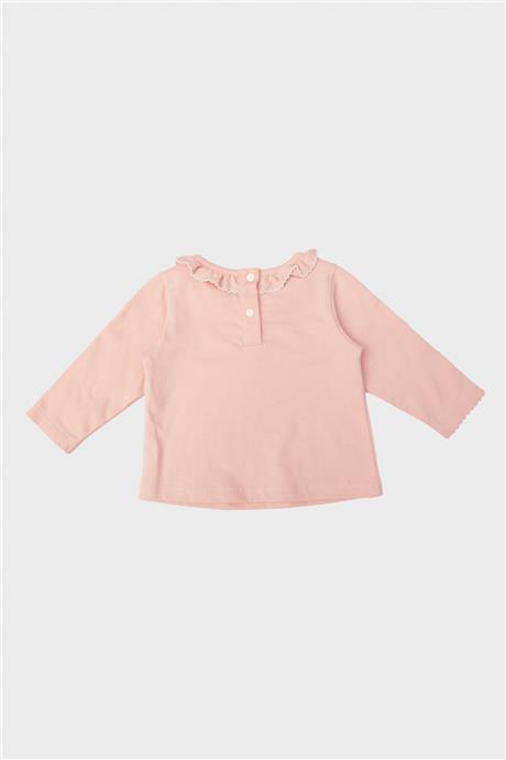 Layette Kız Bebek Pembe T-Shirt