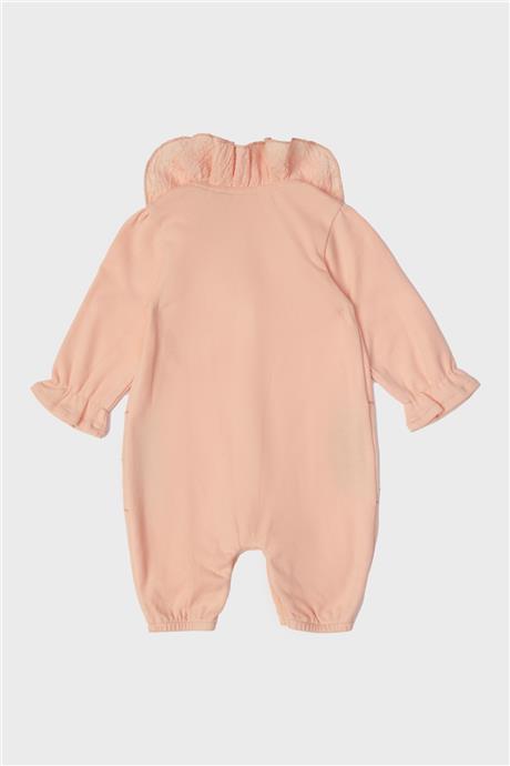 Layette Kız Bebek Somon Tulum