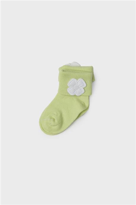 Layette Kız Bebek Yeşil Çorap