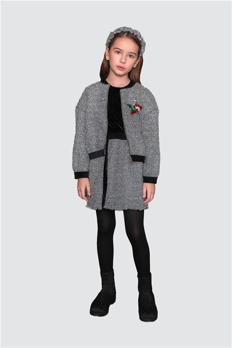 Lia Lea Kız Çocuk Gri Mont