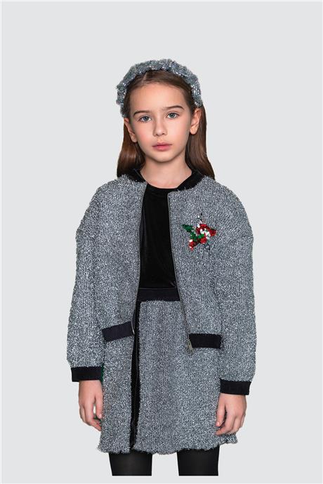 Lia Lea Kız Çocuk Gri Mont