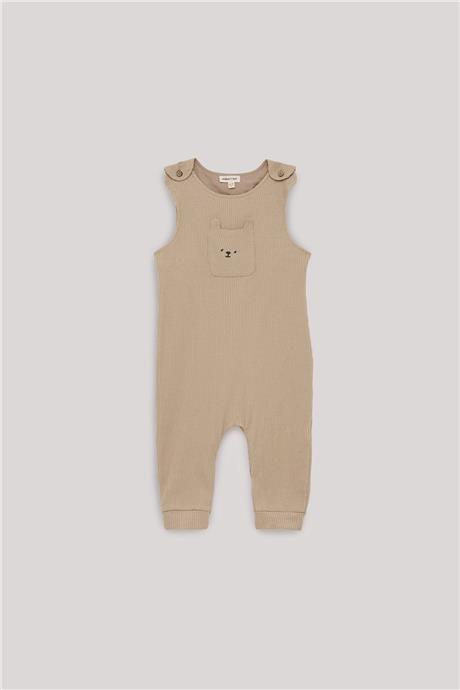 Nebbati Basic Baby Boy Beige Overall