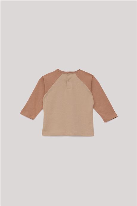 Nebbati Basic Erkek Bebek Renkli T-Shirt
