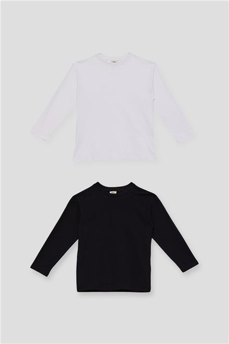 Nebbati Basic Erkek Çocuk Renkli T-Shirt