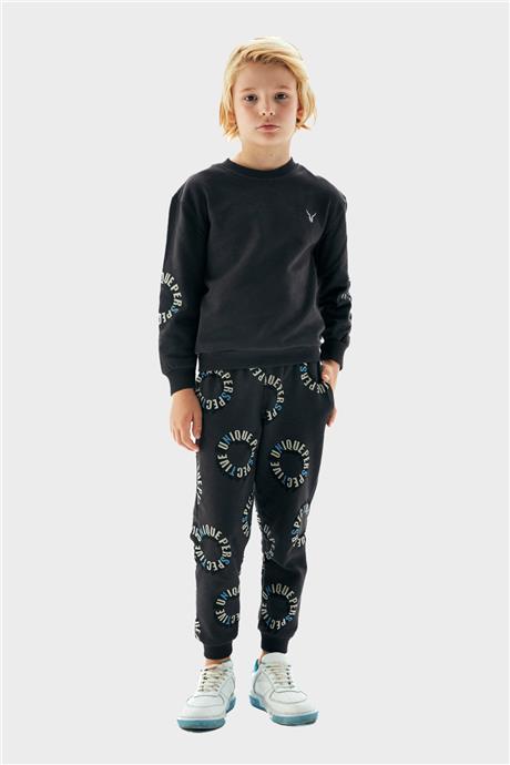 Nebbati Erkek Çocuk Antrasit Sweatshirt