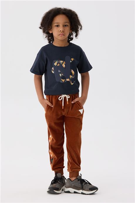 Nebbati Erkek Çocuk Antrasit T-Shirt
