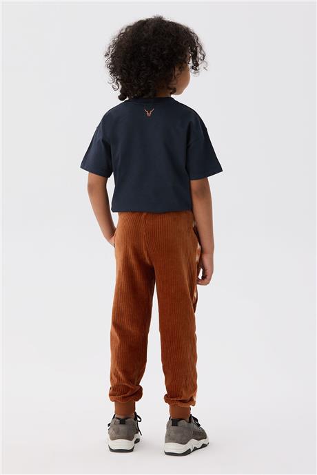 Nebbati Erkek Çocuk Antrasit T-Shirt