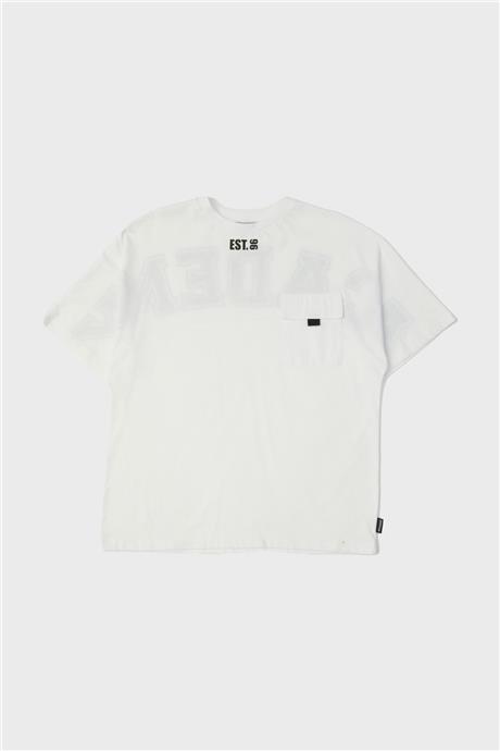 Nebbati Erkek Çocuk Beyaz T-Shirt