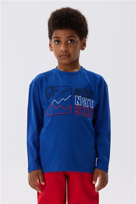 Nebbati Erkek Çocuk Beyaz T-Shirt