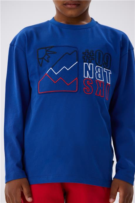 Nebbati Erkek Çocuk Beyaz T-Shirt