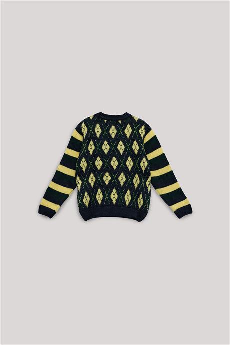 Nebbati Boy Patterned Sweater