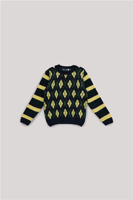 Nebbati Boy Patterned Sweater