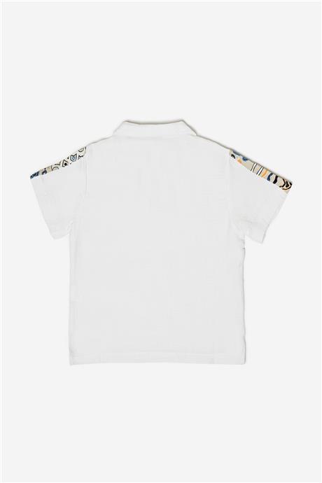 Nebbati Erkek Çocuk Gri T-Shirt