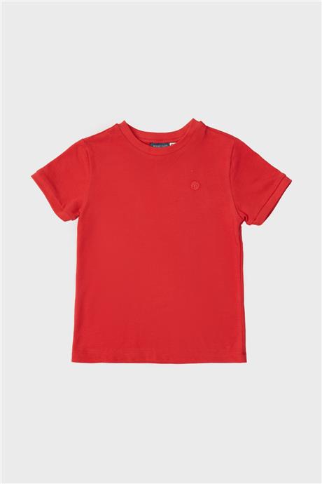 Nebbati Erkek Çocuk Kırmızı T-Shirt