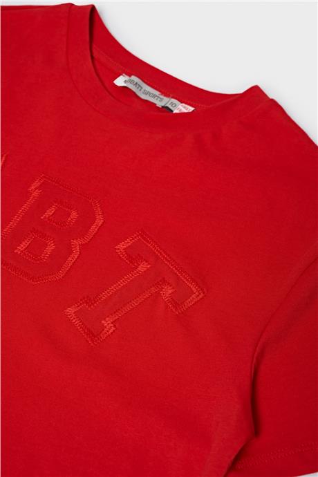 Nebbati Erkek Çocuk Kırmızı T-Shirt