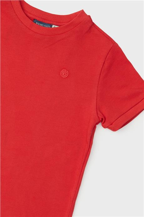 Nebbati Erkek Çocuk Kırmızı T-Shirt