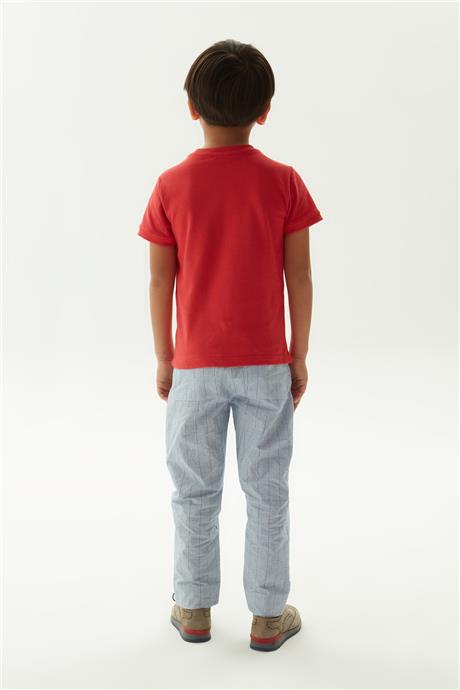Nebbati Erkek Çocuk Kırmızı T-Shirt